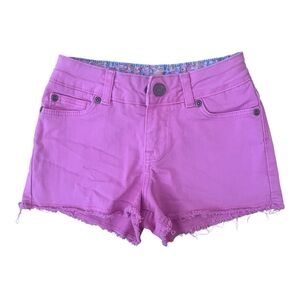 Mini Boden (7y) Pink Cut Off shorts